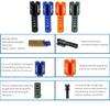 ihreesy Fishing Belt,Fishing Rod Holder Portable Fishing Wader Belt Adjustable Fishing Wader Belt Wading Belts Accessories,Blue view 3