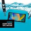Nite Ize RunOff Waterproof Hip Pack - Beach & Hiking Essential - Bag for Phone & Travel Essentials - Crossbody Beach Tote & Travel Pouch with IP67 Rating - Blue view 4