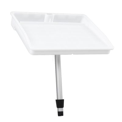 PenRux Boat Cutting Board, 18.11 x 14.57inch Bait Table Filet Board, Marine Fishing Fillet Table Cutting Board with Rod Holder Mount, for Pontoon Fishing Boat