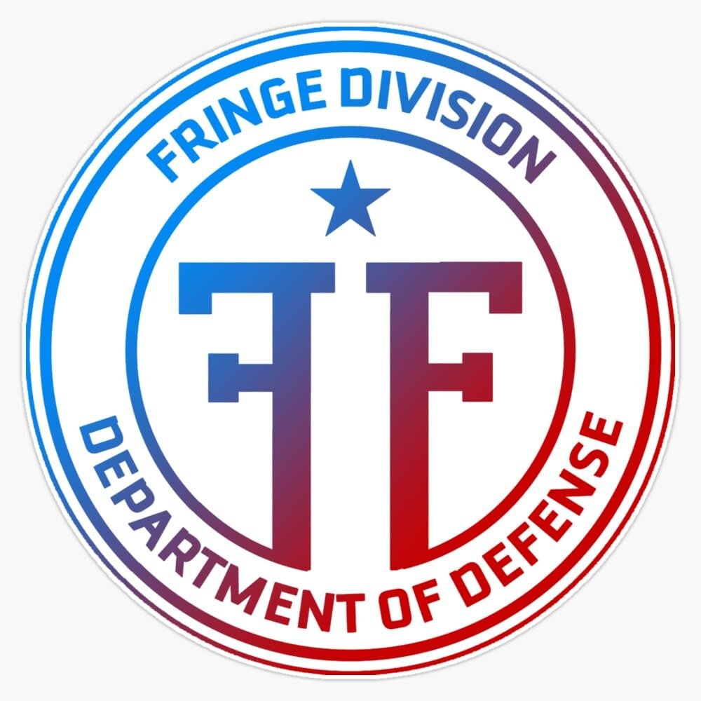 Fringe Division Symbol Double Universe Color Bumper Sticker Vinyl Decal 5"
