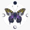 Nonbinary Butterfly Bumper Sticker Vinyl Decal 5" view 1