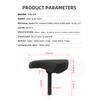 POLSO BMX Saddle with Seat Post BMX Bike Seat Pivotal Middle Hole Bicycle Accessories view 2