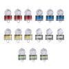 15pcs Deep Drop Fishing Light, Diamond Tubular Fishing Lure Light Colorful Flashing Strobe LED Fishing Light Underwater Fishing Light for Saltwater Freshwater Bass Halibut Tuna, 5 Colors view 1