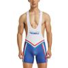 SPNSSTCR Men's Active Athletic Bodysuit Supporters Wrestling Singlet Jumpsuit Boxer Leotard Shapewear view 1