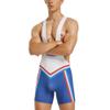 SPNSSTCR Men's Active Athletic Bodysuit Supporters Wrestling Singlet Jumpsuit Boxer Leotard Shapewear view 2