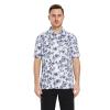 Men's Golf Shirts Dry Fit Short Sleeve Print Performance Moisture Wicking Patterned Polo Shirt for Men view 2