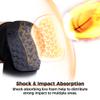 COOLOMG Basketball Knee Pad for Kids Youth Adult, Compression Anti-slip Knee Sleeve for Volleyball Football, Sports Knee Protector (1 Pair) Black XS view 4