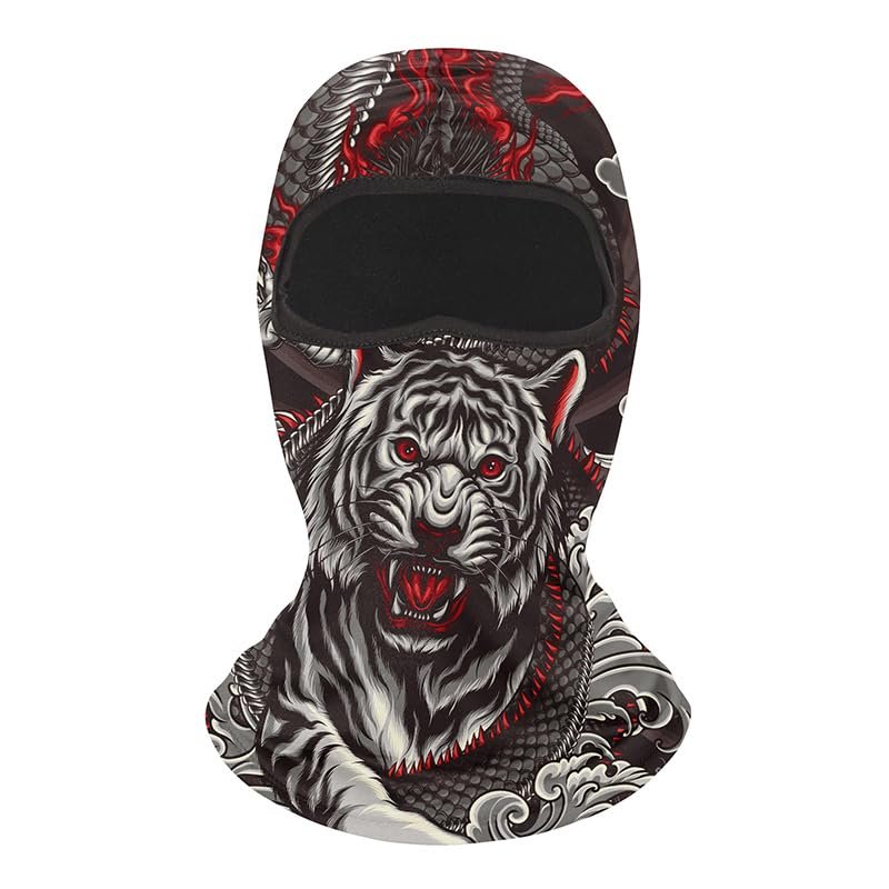 3D Balaclava Ski Mask Cooling Full Face Mask Cycling Motorcycle for Men Women UPF 50+ Sun UV Protection Windproof Face Cover