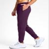 G Gradual Men's Golf Joggers Pants with Zipper Pockets Stretch Sweatpants Slim Fit Track Pants Joggers for Men Work Running (Wine, XS) view 2
