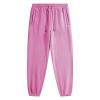 Mens Fleece Active Athletic Workout Jogger Sweatpants for Men with Zipper Pocket and Drawstring Size S-3XL Sweatpants Sweatpants for Men Athletic Lounge Pants with Cinched Cuffs Pink view 1