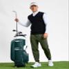 G Gradual Men's Golf Joggers Pants with Zipper Pockets Stretch Sweatpants Slim Fit Track Pants Joggers for Men Work Running (Olive, XS) view 3
