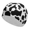 CTOITLKF Swimming Hat, Black and White Cow Print Swimming Cap, Bathing Caps for Long Short Hair view 1