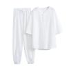 Mens 2 Piece Outfit Casual 3/4 Sleeve T Shirts and Beach Loose Jogger Pant Sets Hawaiian Matching Set Summer 2 Piece Outfits Sportwear Ladies Fall Winter Clothing view 1