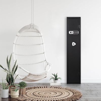 Gun Safe Digital Keypad Gun Safe Quick Access Electronic Storage Steel Security Cabinet