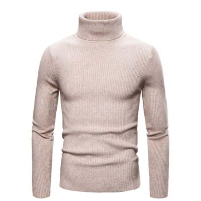 Classic Estate-Rib Quarter-Zip Pullover Sweater Casual Shawl Pullover Sweates V Neck Knitted Sweaters with Button