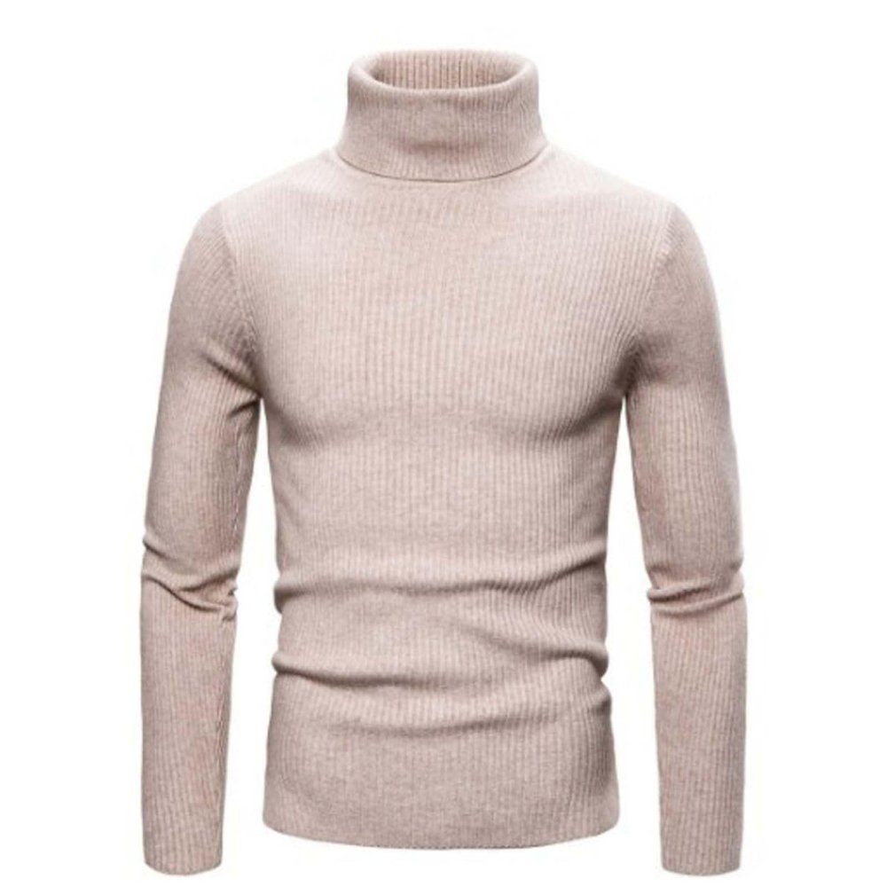 Classic Estate-Rib Quarter-Zip Pullover Sweater Casual Shawl Pullover Sweates V Neck Knitted Sweaters with Button