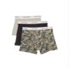 Calvin Klein Kids Boys' Modern Cotton Boxer Brief Underwear 3-Pack, Camo/Black/Grey, Small view 1