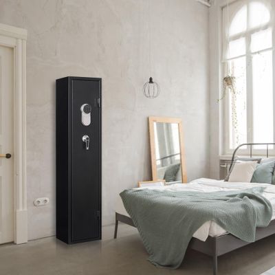 Gun Safe Digital Keypad Gun Safe Quick Access Electronic Storage Steel Security Cabinet