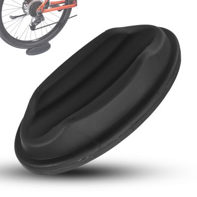 Bike Front Wheel Riser, Plastic Cycling Tire Holder Block Anti Skid Bike Wheel Training Stand Universal Bike Resistance Trainer Accessories for Indoor Bicycle Trainers