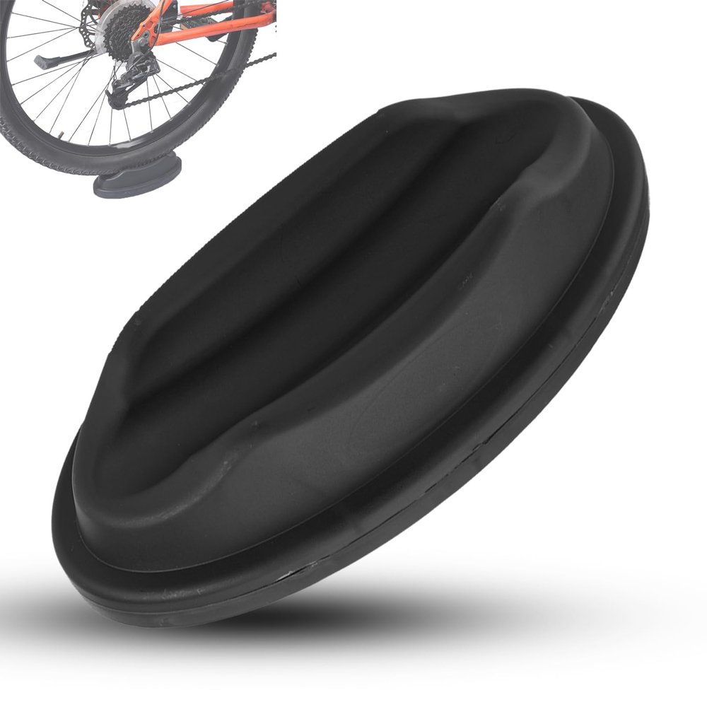 Bike Front Wheel Riser, Plastic Cycling Tire Holder Block Anti Skid Bike Wheel Training Stand Universal Bike Resistance Trainer Accessories for Indoor Bicycle Trainers