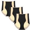 COALHO Hip Lifting Color Panel Panties,High Waist Hip Lift Briefs,Tummy Control Panties Underwear Women (black+black+black,XL) view 1