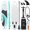 SUDOO Inflatable Stand Up Paddle Board 10'x30 x6 Ultra-Light SUP Stand-Up Paddleboard for Adults & Youth with Backpack, Pump, Paddle, Coil Leash, Triple Fins, Repair Kit view 1