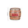 FOCO Alabama Crimson Tide NCAA 5 Pack Barrel Coasters view 4