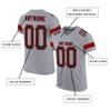 Custom Football Jersey Personalized Team Name Number Practice Jerseys Customized Football Shirt for Men Women Youth Grey,Black,Red view 2