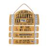FOCO Seattle Seahawks NFL Barrel Slat Mancave Sign view 1