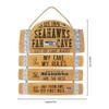 FOCO Seattle Seahawks NFL Barrel Slat Mancave Sign view 3