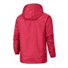 RTRDE Mens Coats, Lightweight Waterproof Rain Jacket with Hood Outdoor Raincoat Softshell Jacket for Hiking Travel Big and Tall Jackets Windbreaker Light Jacket Long Coat Hoodies (3XL, Red) view 2