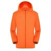 Ymosrh Mens Jacket, Coat with Hood Lightweight Waterproof Jacket Raincoat for Golf Cycling Windbreaker Light Jacket Casacas para Hombre Jacket Men Breathable Coat (L, Orange) view 1