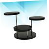 LIFKOME 2sets 3-tier Jewelry Display Rack Acrylic Rotating Stand Necklace Ring Earring Storage Fashion and Functional 2pcs*2 view 2