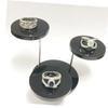 LIFKOME 2sets 3-tier Jewelry Display Rack Acrylic Rotating Stand Necklace Ring Earring Storage Fashion and Functional 2pcs*2 view 3