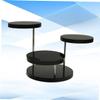 LIFKOME 2sets 3-tier Jewelry Display Rack Acrylic Rotating Stand Necklace Ring Earring Storage Fashion and Functional 2pcs*2 view 4