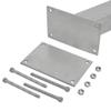GOLINPEILO Galvanized Steel Boat Trailer Winch Stand Bow Support, Capacity of 1100-2200 pounds Height Adjustable 2' - 2' 4" view 2