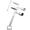 GOLINPEILO Galvanized Steel Boat Trailer Winch Stand Bow Support, Capacity of 1100-2200 pounds Height Adjustable 2' - 2' 4" view 4