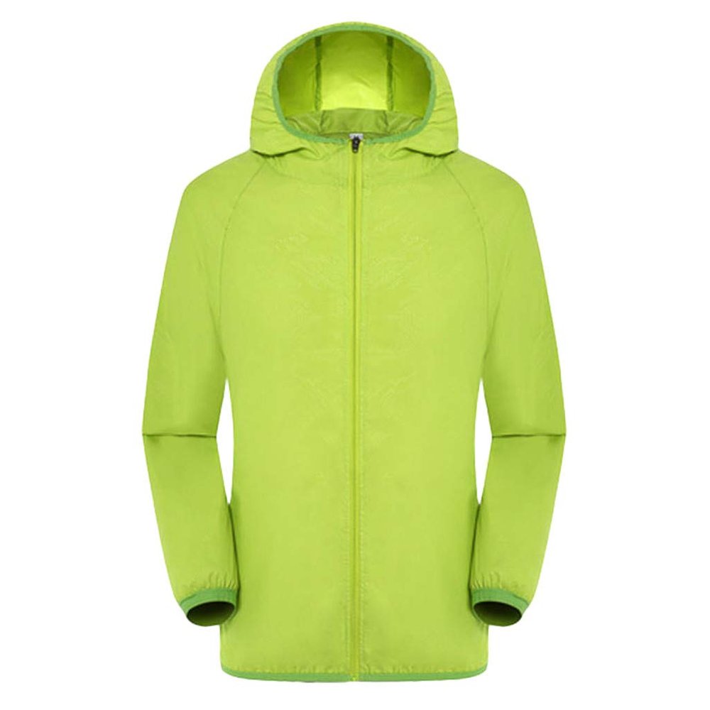 RTRDE Jackets for Men with Hood, Rain Jackets Lightweight Waterproof Raincoat Golf Cycling Windbreaker Mens Winter Coats Jackets Big and Tall Jacket S Hood Coats Jackets Coat (4XL, Green)