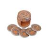 FOCO New York Knicks NBA 5-Pack Barrel Coaster Set view 3