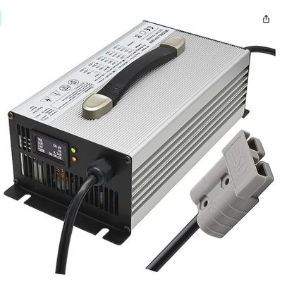 1500W 36V 30A Batteries Charger Forklift Battery Charger with LCD Display 50A/120A/175A/350A Anderson Plug,120a