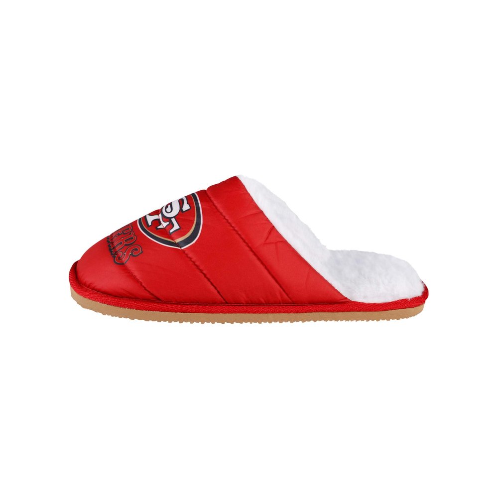 FOCO San Francisco 49ers NFL Mens Big Logo Mule Slipper - XL