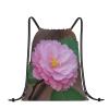 Drawstring Backpack for women,Versatile drawstring bag,Water-Resistant Cinch Bag,Gym sackpack-almond blossom view 1