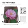 Drawstring Backpack for women,Versatile drawstring bag,Water-Resistant Cinch Bag,Gym sackpack-almond blossom view 2