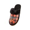 FOCO Cincinnati Bengals NFL Womens Plaid Sherpa Mule Slipper - XL view 3