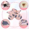 Fynnsure Toddler Mittens Baby Waterproof Snow Gloves Kids Ski Snow Gloves Cold Weather Mittens for Boys Girls Pink Dinosaur 2-4 Years view 2
