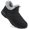 Ecetana Womens Winter Boots Snow Shoes with Warm Fur Lined Waterproof Booties Slip on Outdoor Ankle Boots Comfortable view 1