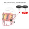 MOTAIN Thumb Screws Compatible for Riddell SpeedFlex Football Helmet,2 Pack Visor Clips Thumb Screws Fits Kids/Youth/Adult Helmet view 2