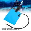 Yuecoom Diving Writing Board with Pencil, Large Underwater Writing Slate, Notepad Pencil Safety Leash & Clip, for Scuba Dive Gear Snorkeling Wordpad(147 * 183 * 3mm) view 4