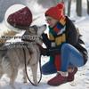 Ecetana Womens Winter Boots Snow Shoes Waterproof Warm Fur Lined Booties Slip on Ankle Boots for Walking view 2