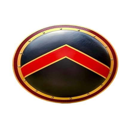 Better Buy Handicraft Medieval Round Shield Authentic Greek Sparta Odyssey Hoplite Shield